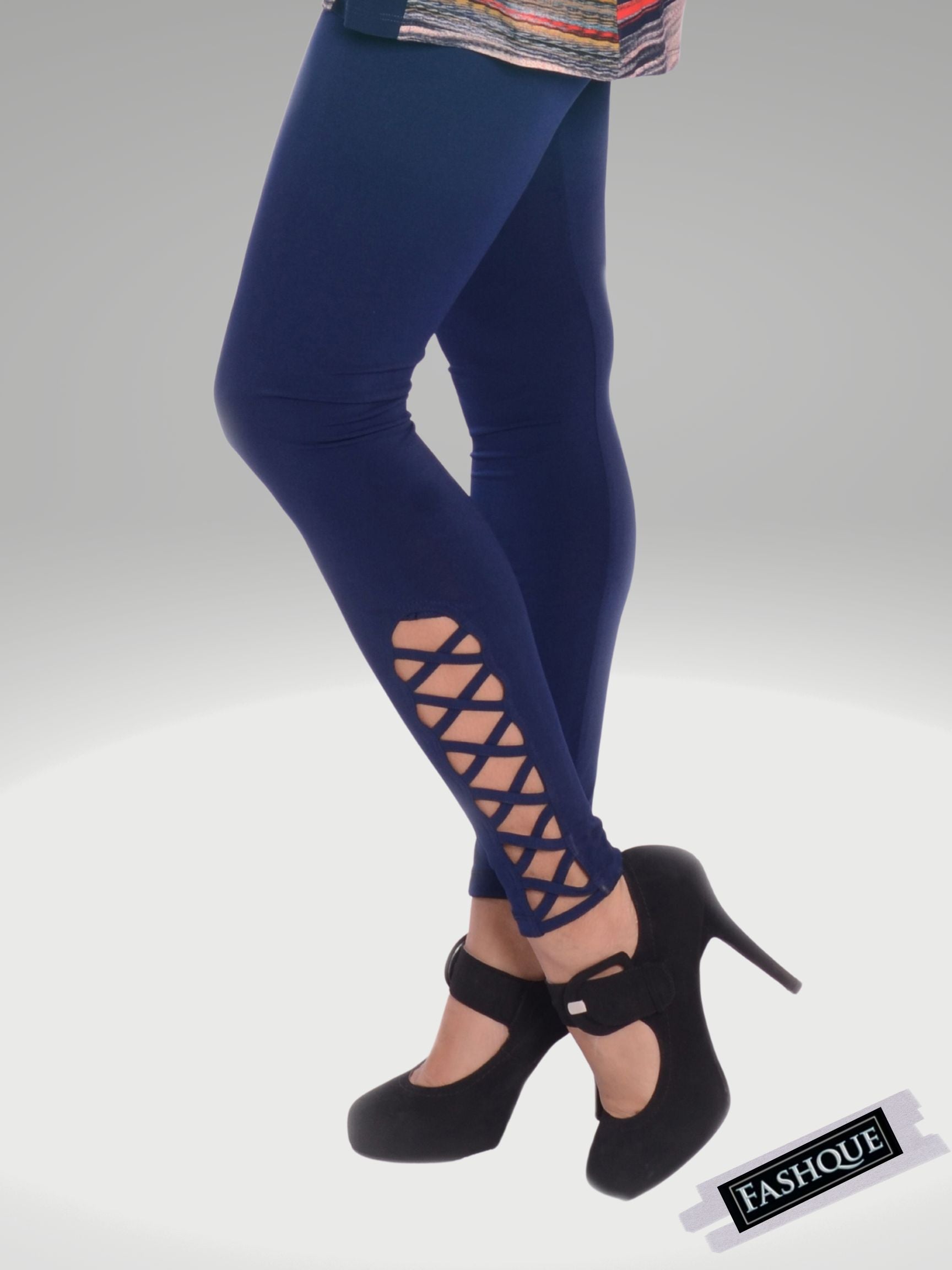Lattice Hem Cropped Leggings – Curtis Dancewear