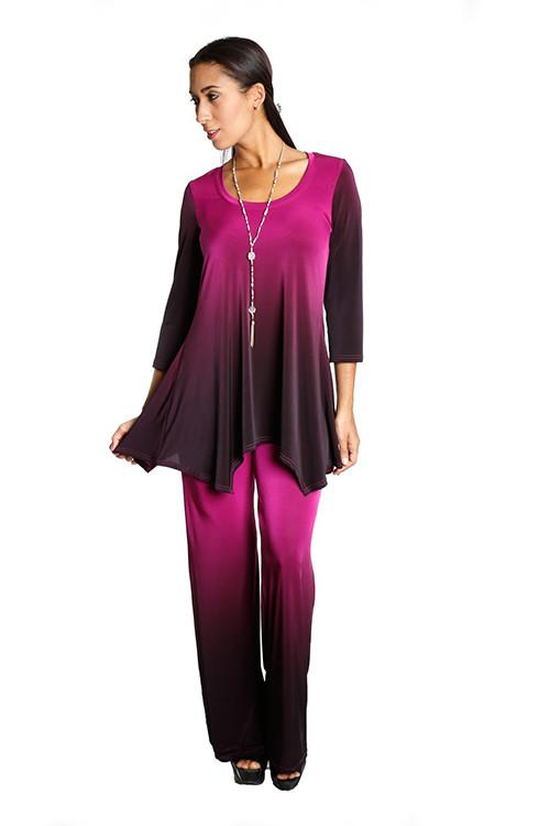 Women Dip Dye Ombre Pant - P025