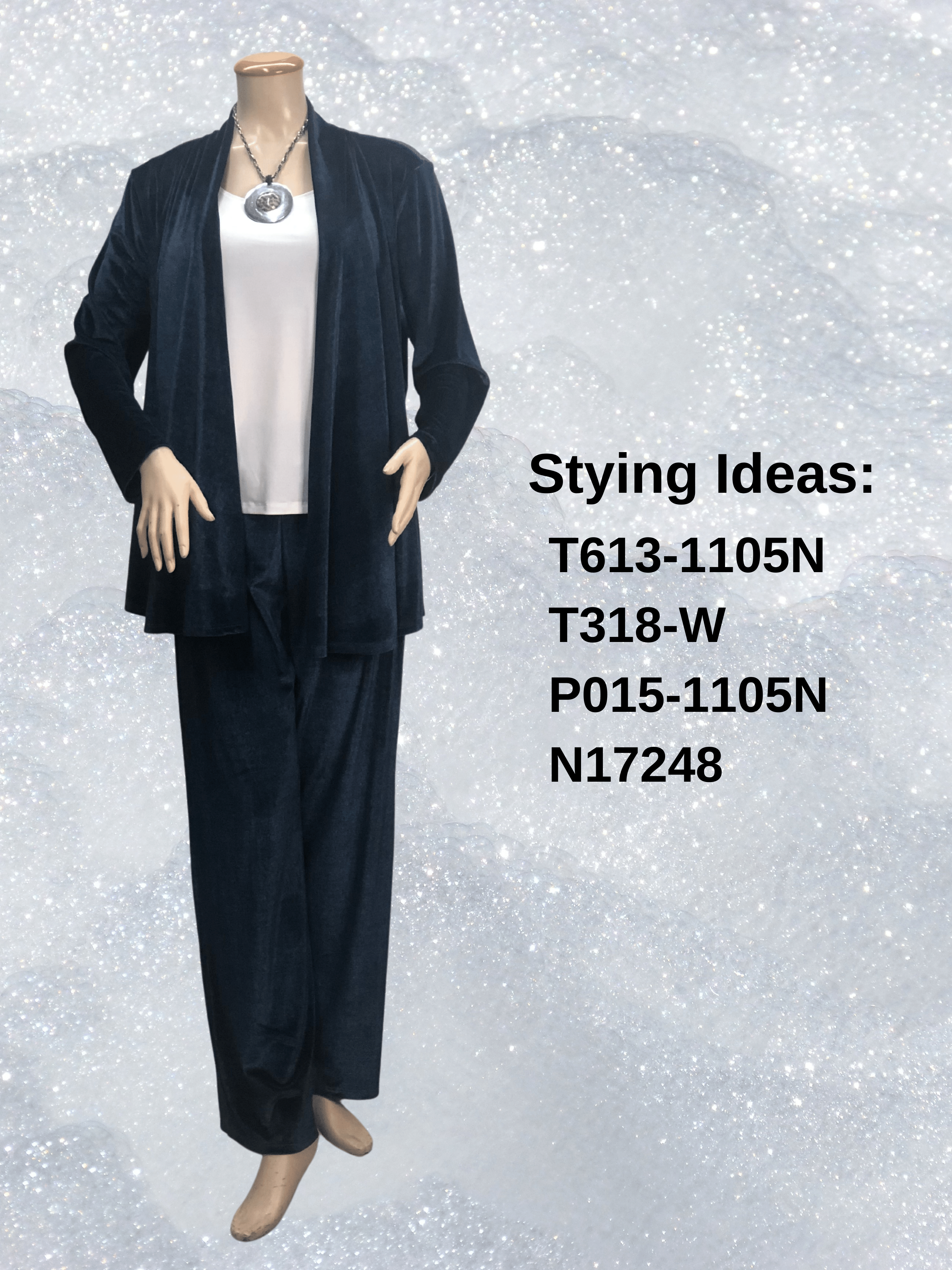 FASHQUE - Solid Open Front Long Full Sleeve Cardigan - T613